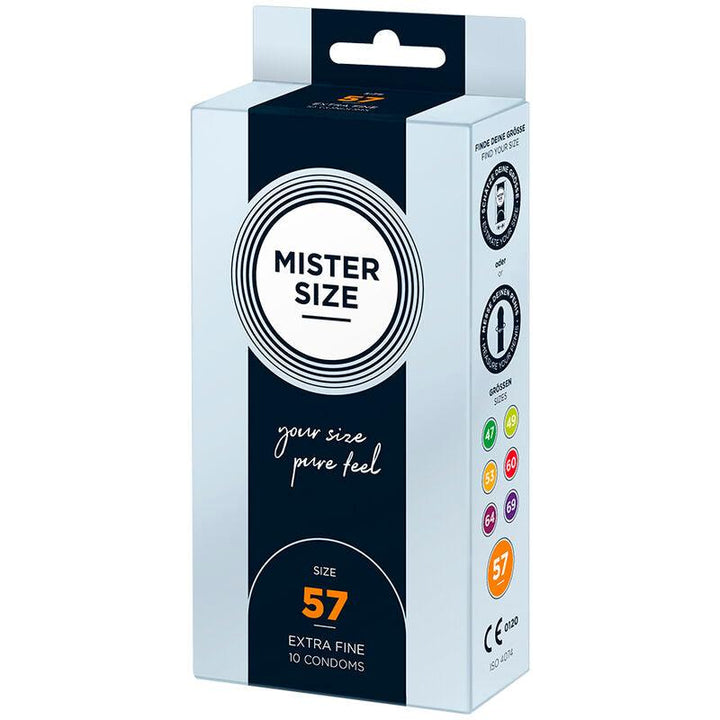 MISTER SIZE - KONDOMGRÖSSE - 57 MM (10 EINHEITEN) - INTIM SPACE Online Sexshop