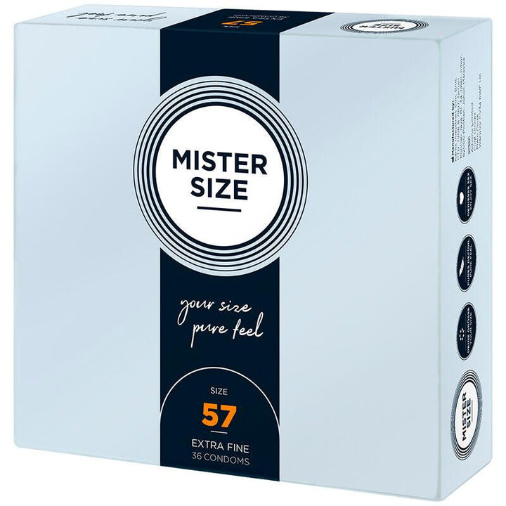 MISTER SIZE - KONDOMGRÖSSE - 57 MM (36 EINHEITEN) - INTIM SPACE Online Sexshop