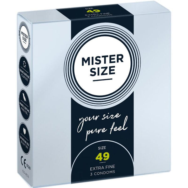 MISTER SIZE - KONDOMGRÖSSE - 49 MM (3 EINHEITEN) - INTIM SPACE Online Sexshop