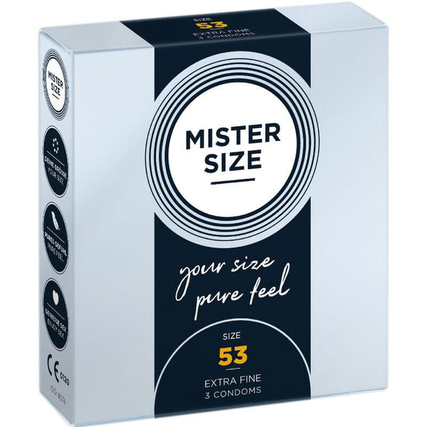 MISTER SIZE - KONDOMGRÖSSE - 53 MM (3 EINHEITEN) - INTIM SPACE Online Sexshop