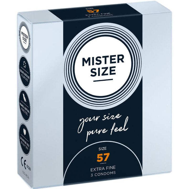 MISTER SIZE - KONDOMGRÖSSE - 57 MM (3 EINHEITEN) - INTIM SPACE Online Sexshop