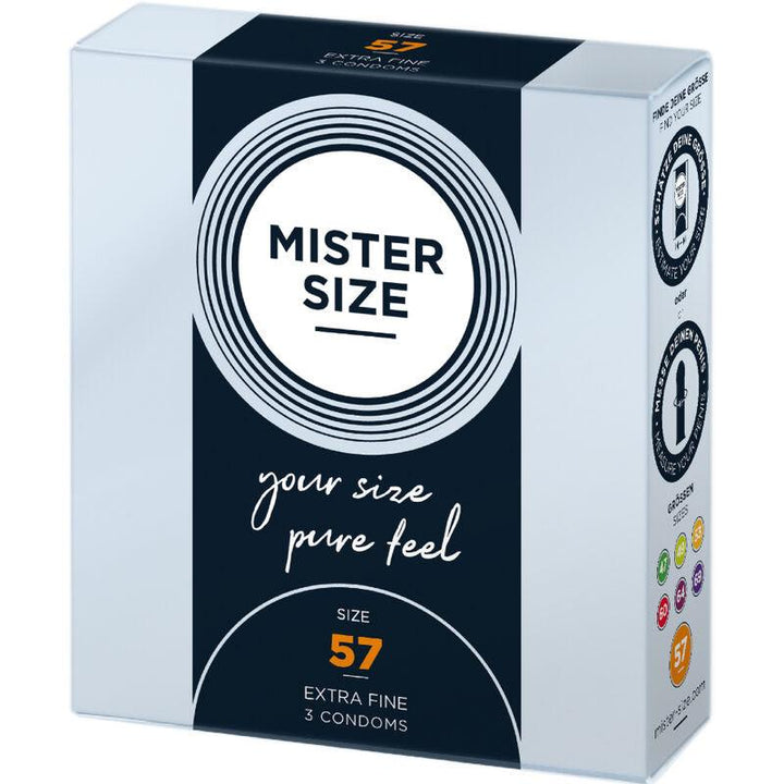 MISTER SIZE - KONDOMGRÖSSE - 57 MM (3 EINHEITEN) - INTIM SPACE Online Sexshop