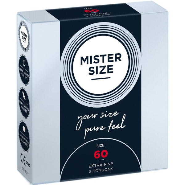 MISTER SIZE - KONDOMGRÖSSE XL 60 MM (3 EINHEITEN) - INTIM SPACE Online Sexshop