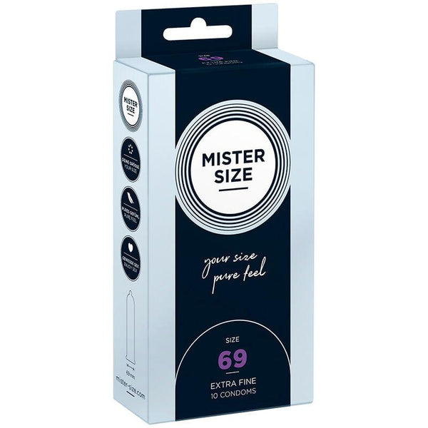 MISTER SIZE - KONDOME GRÖSSE XXXL 69 MM (10 EINHEITEN) - INTIM SPACE Online Sexshop