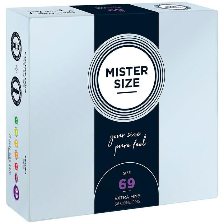 MISTER SIZE - KONDOME GRÖSSE XXXL 69 MM (36 EINHEITEN) - INTIM SPACE Online Sexshop