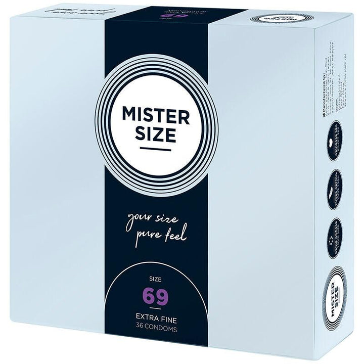 MISTER SIZE - KONDOME GRÖSSE XXXL 69 MM (36 EINHEITEN) - INTIM SPACE Online Sexshop