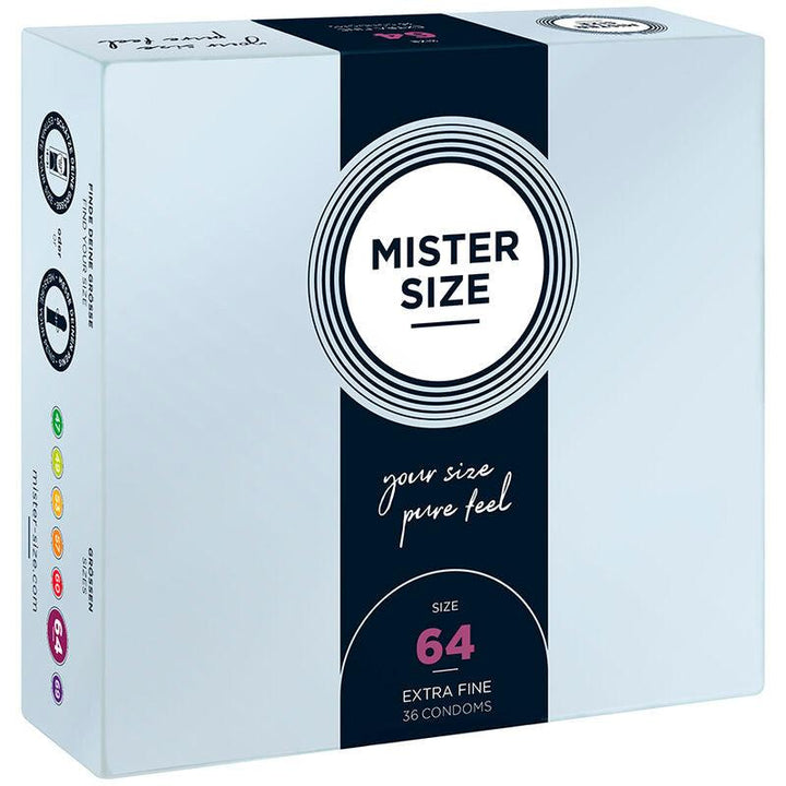 MISTER SIZE - KONDOME GRÖSSE XXL 64 MM (36 EINHEITEN) - INTIM SPACE Online Sexshop