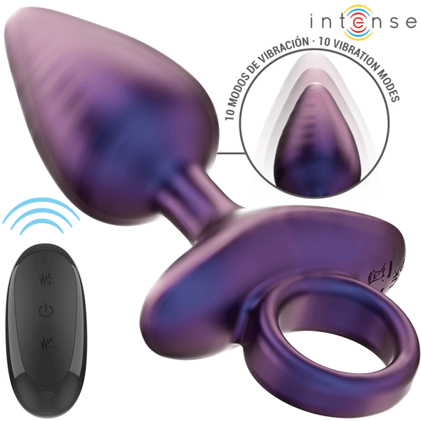 INTENSE - MICHAEL VIBRIERENDER ANALSTECKER MODELL - FERNBEDIENUNG - INTIM SPACE Online Sexshop