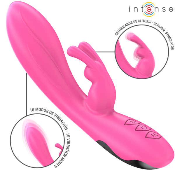 INTENSE - RANDALL RABBIT VIBRATOR 10 VIBRATIONEN ROSA - INTIM SPACE Online Sexshop