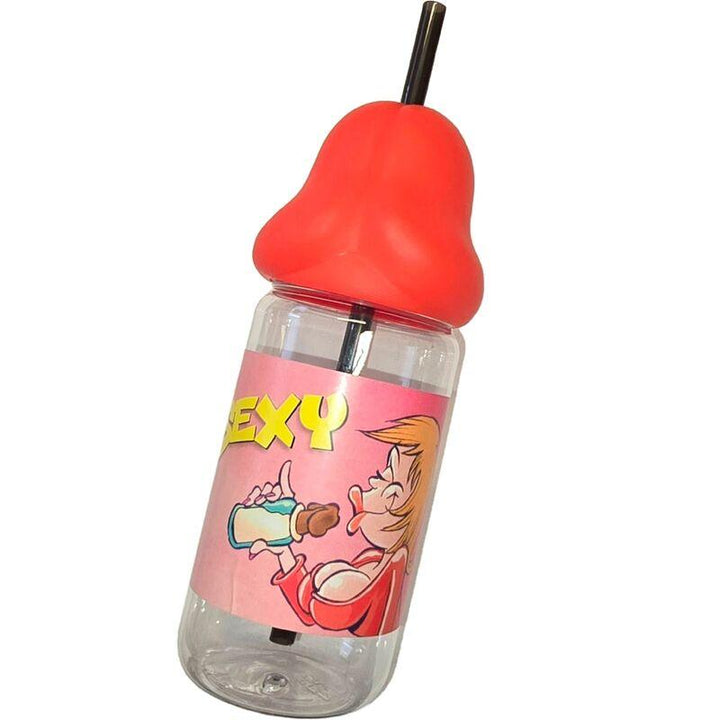 DIABLO PICANTE - PENISFÖRMIGE 360 ML BABYFLASCHE ROT - INTIM SPACE Online Sexshop