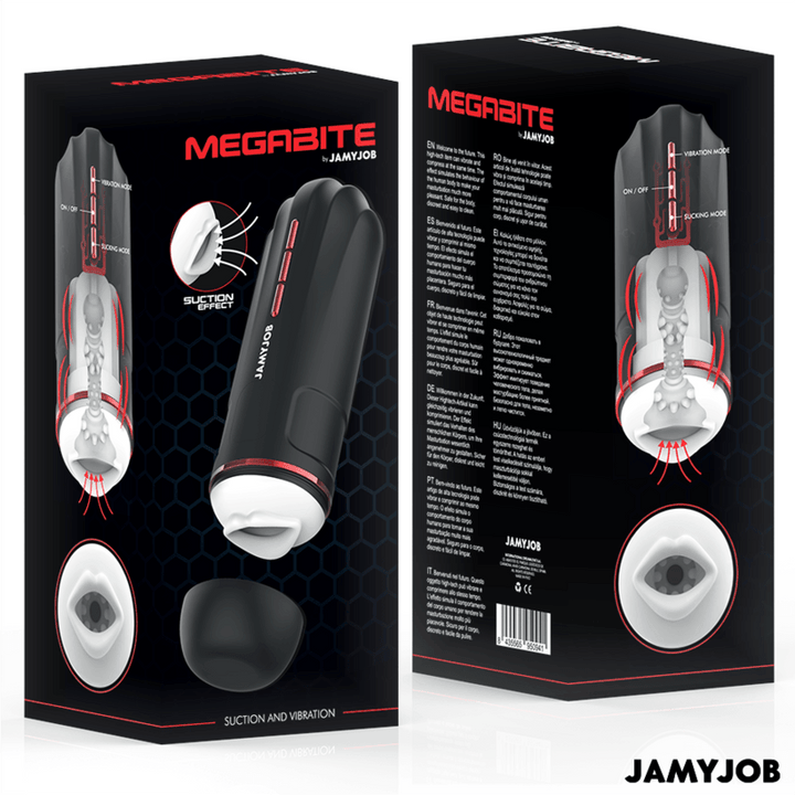 JAMYJOB - MEGABITE AUTOMATISCHER MUNDMASTURBATOR - SAUGBAND VIBRATIONSMODI - INTIM SPACE Online Sexshop