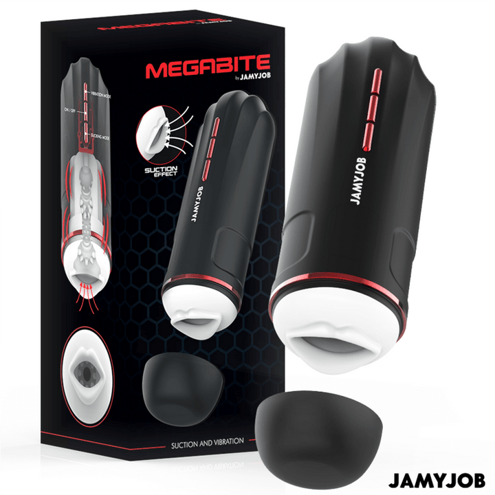 JAMYJOB - MEGABITE AUTOMATISCHER MUNDMASTURBATOR - SAUGBAND VIBRATIONSMODI - INTIM SPACE Online Sexshop