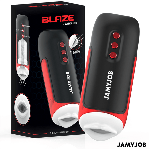 JAMYJOB - BLAZE AUTOMATISCHER MUNDMASTURBATOR - SAUGBAND VIBRATIONSMODI - INTIM SPACE Online Sexshop