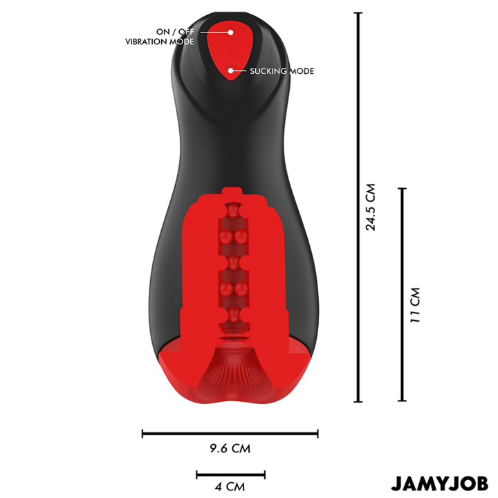 JAMYJOB - CORE-X AUTOMATISCHER MASTURBATOR - SAUGBAND VIBRATIONSMODI - INTIM SPACE Online Sexshop