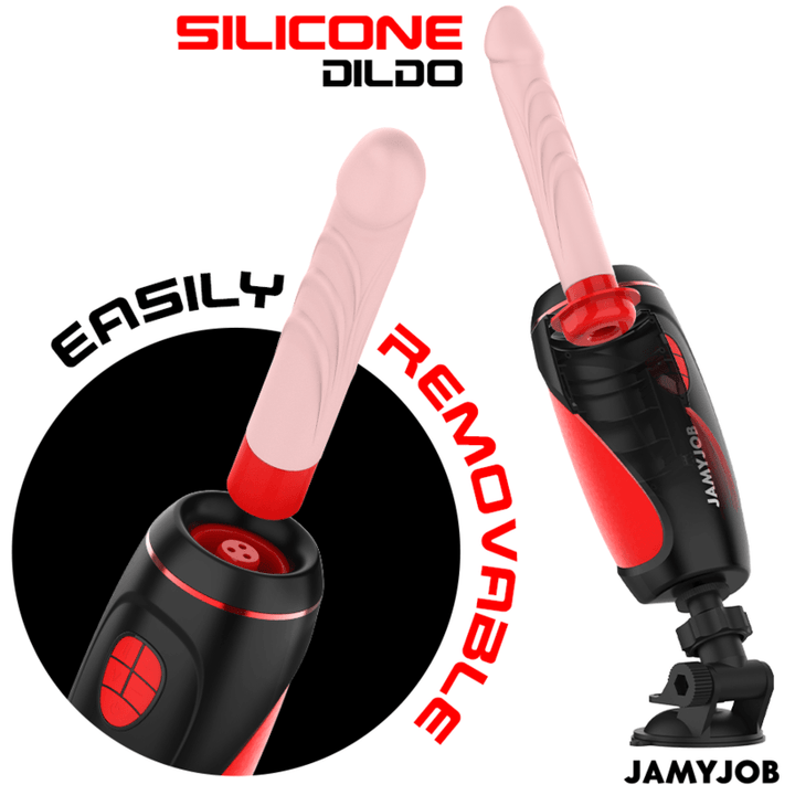 JAMYJOB - PYSTON BASE AUTOMATISCHER MASTURBATOR MIT FERNBEDIENUNG - INTIM SPACE Online Sexshop