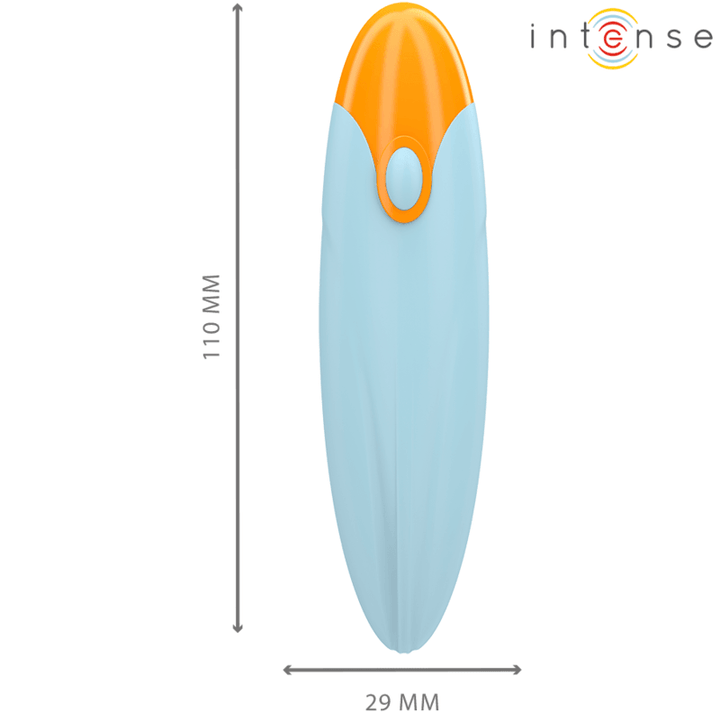 INTENSE - MIKE VIBRIERENDER BULLET 10 VIBRATIONEN BLAU FERNBEDIENUNG - INTIM SPACE Online Sexshop