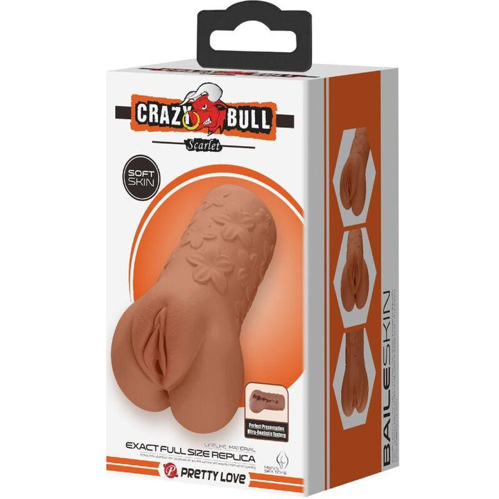 CRAZY BULL - SCARLET VAGINA UND ANUS DESIGN MIT BLUMENFLEISCH - INTIM SPACE Online Sexshop