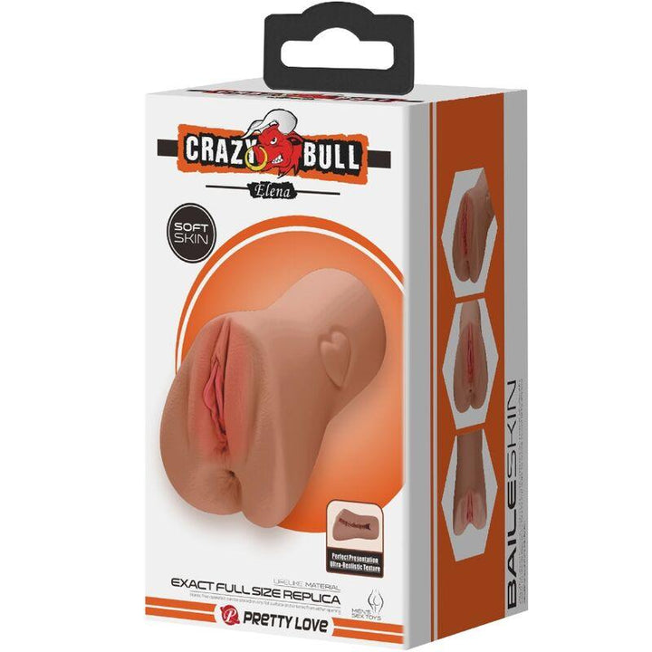 CRAZY BULL - SCHARLACHROTES VAGINA- UND ANUS-DESIGN MIT HERZFLEISCH - INTIM SPACE Online Sexshop