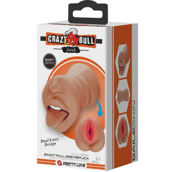 CRAZY BULL - SARAH DOPPELMASTURBATOR MUND - VAGINA FLEISCH - INTIM SPACE Online Sexshop