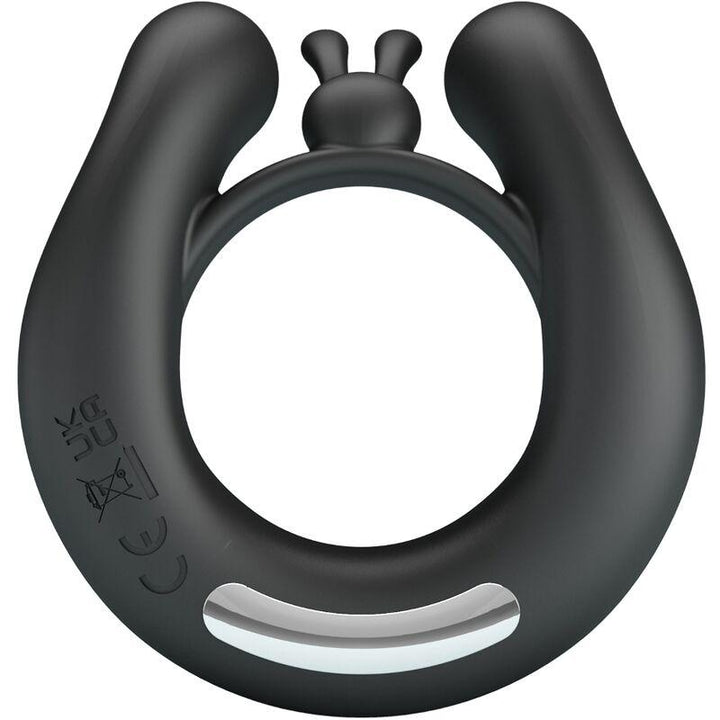 PRETTY LOVE - DAHLIA VIBRATIONSRING - KLITORISSTIMULATOR 12 VIBRATIONEN SCHWARZ - INTIM SPACE Online Sexshop