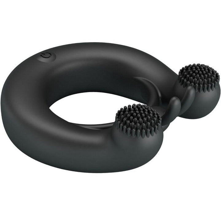 PRETTY LOVE - DAHLIA VIBRATIONSRING - KLITORISSTIMULATOR 12 VIBRATIONEN SCHWARZ - INTIM SPACE Online Sexshop