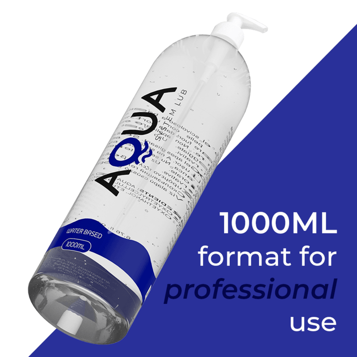 AQUA QUALITY - SCHMIERMITTEL AUF WASSERBASIS 1000 ML - INTIM SPACE Online Sexshop