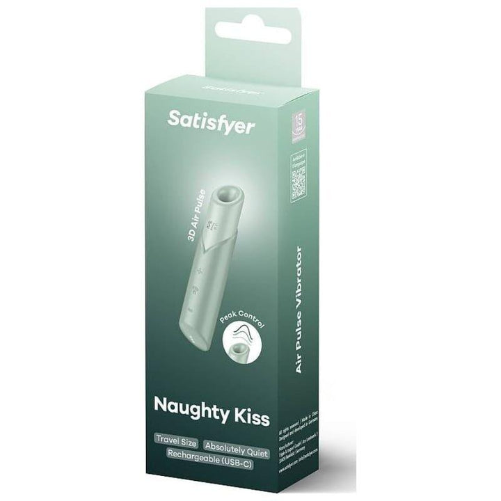 SATISFYER - NAUGHTY KISS WAVE KLITORIS-STIMULATOR AQUAMARIN - INTIM SPACE Online Sexshop