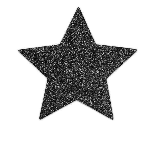 BIJOUX - INDISCRETS SCHWARZE STAR-FLASH-NIPPELKAPPEN - INTIM SPACE Online Sexshop