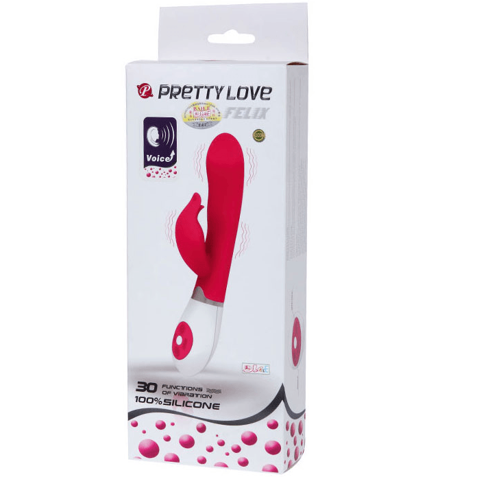 PRETTY LOVE - FLIRTATION FELIX MIT STIMMENVIBRATION - INTIM SPACE Online Sexshop