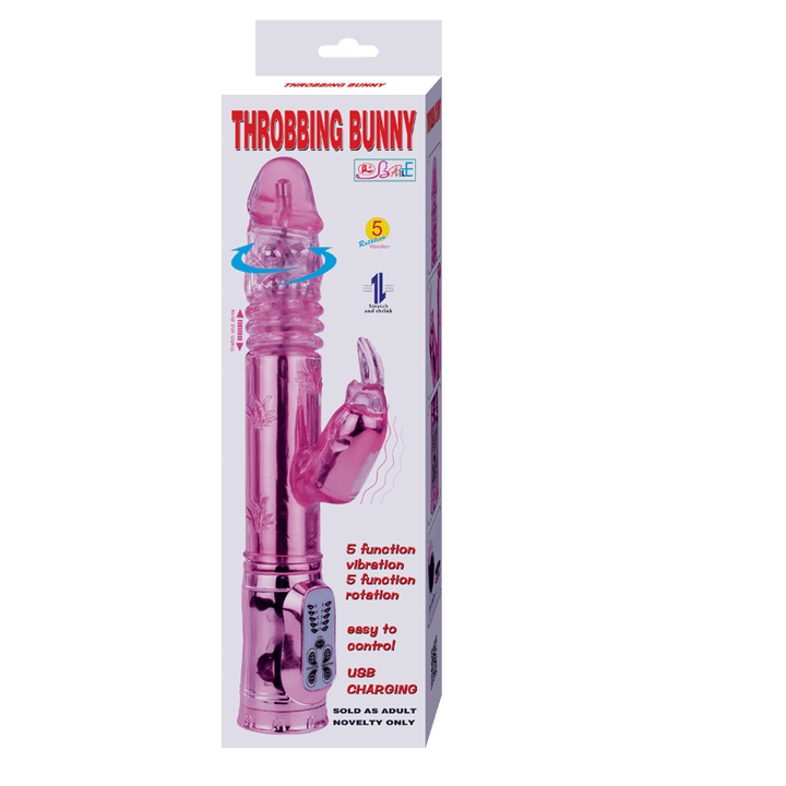 BAILE - POCHENDER BUNNY PINK RAMPANT ROTATOR - INTIM SPACE Online Sexshop