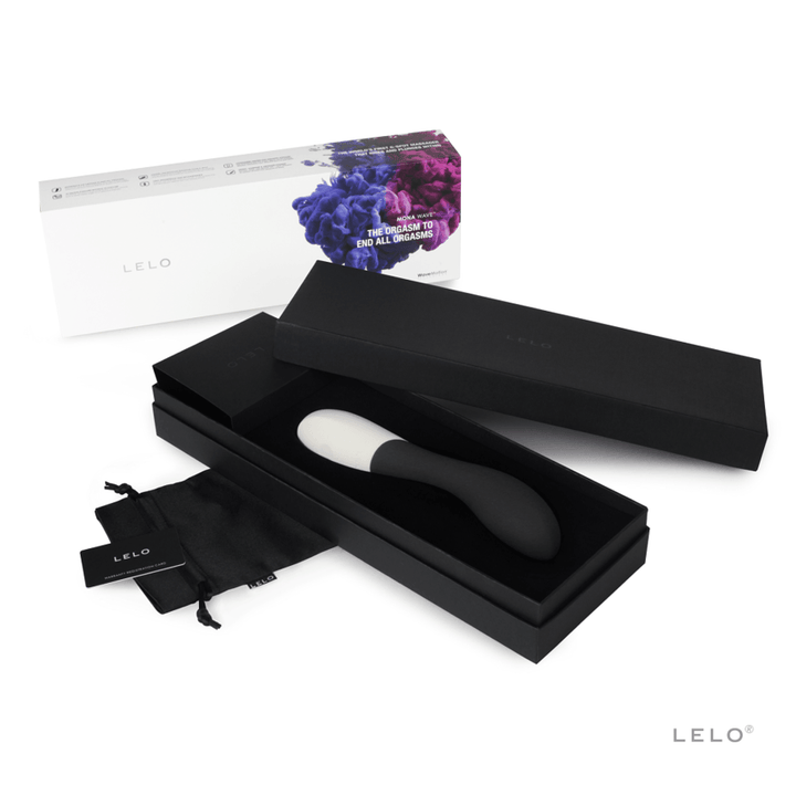 LELO - MONA WAVE SCHWARZER VIBRATOR - INTIM SPACE Online Sexshop