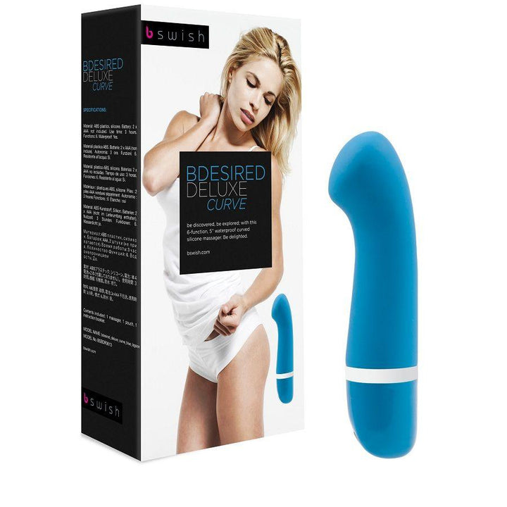 B SWISH - BDESIRED DELUXE CURVE LAGOON BLUE - INTIM SPACE Online Sexshop