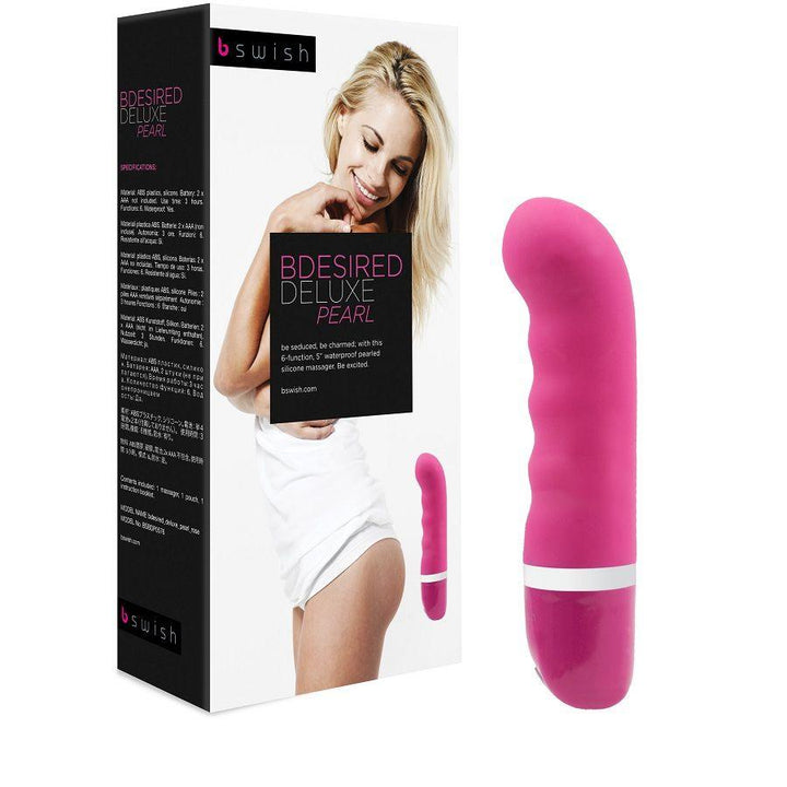 B SWISH - BDESIRED DELUXE PERLENVIBRATOR ROSE - INTIM SPACE Online Sexshop