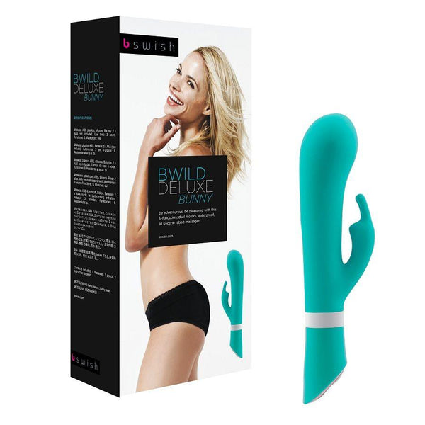 B SWISH - BWILD DELUXE BUNNY RABBIT VIBRATOR JADE - INTIM SPACE Online Sexshop