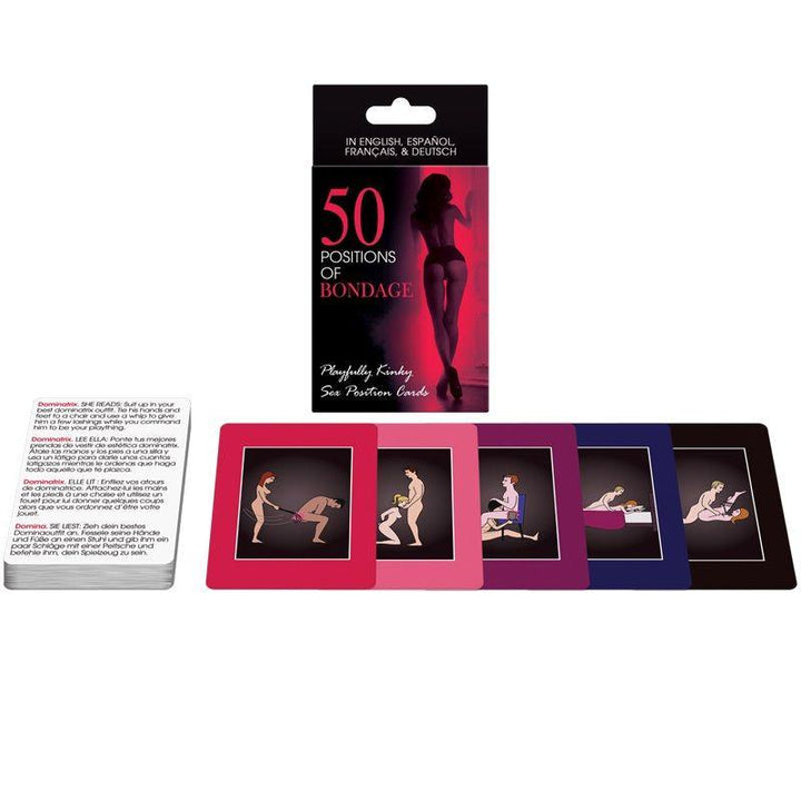 KHEPER GAMES - 50 POSITIONEN VON BONDAGE-KARTEN - INTIM SPACE Online Sexshop