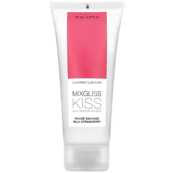 MIXGLISS - WASSERBASIERTES SCHMIERMITTEL ERDBEERGESCHMACK 70 ML - INTIM SPACE Online Sexshop