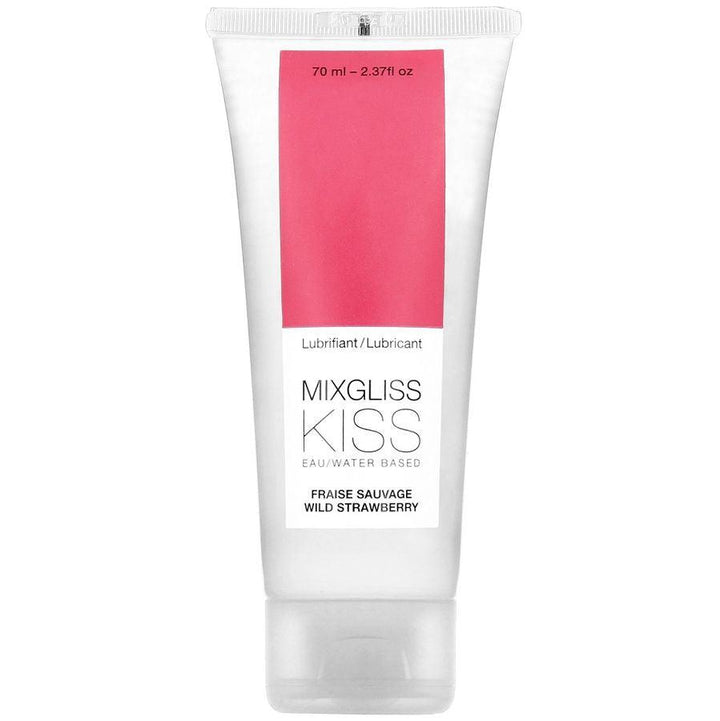 MIXGLISS - WASSERBASIERTES SCHMIERMITTEL ERDBEERGESCHMACK 70 ML - INTIM SPACE Online Sexshop