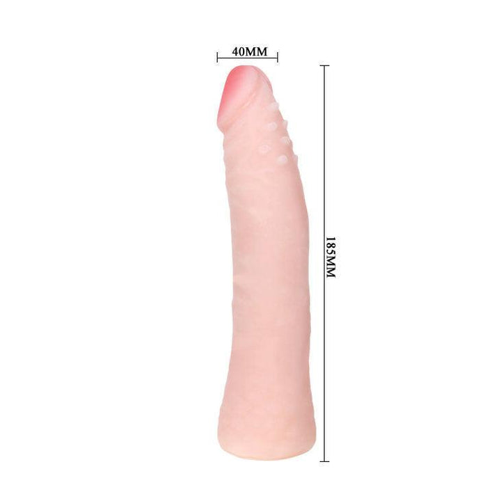 BAILE - REALISTISCHER SKIN TOUCH SILIKONDILDO 19 CM ZUFLLIGE BOXFARBE - INTIM SPACE Online Sexshop