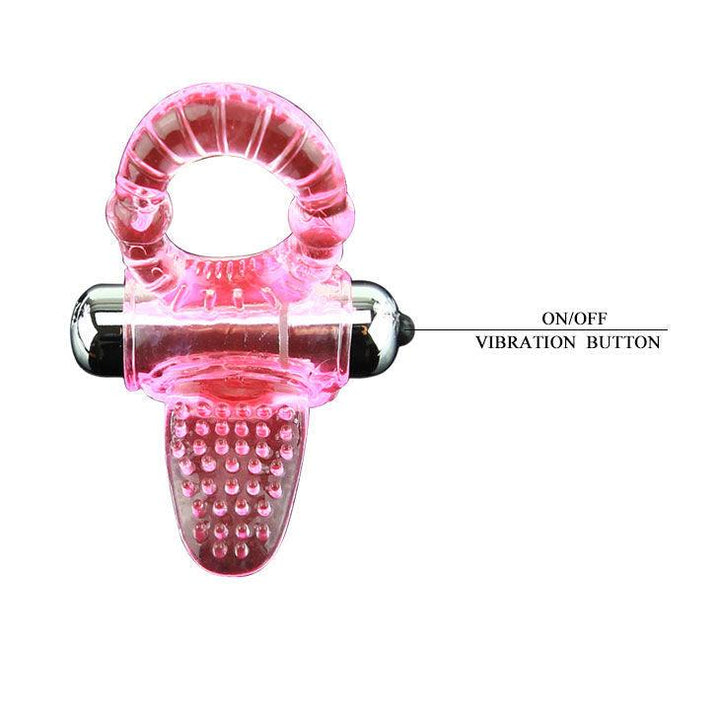 BAILE - SWEET ABS 10 RHYTHMS RING ROSA VIBRATOR PENISRING - INTIM SPACE Online Sexshop