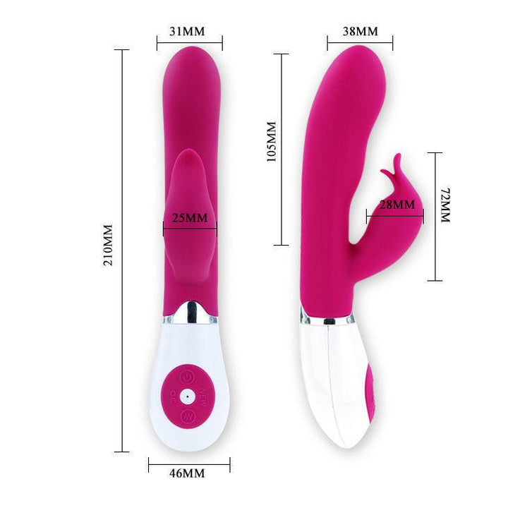 PRETTY LOVE - FLIRTATION VIBRATOR MIT FELIX-STIMULATOR - INTIM SPACE Online Sexshop