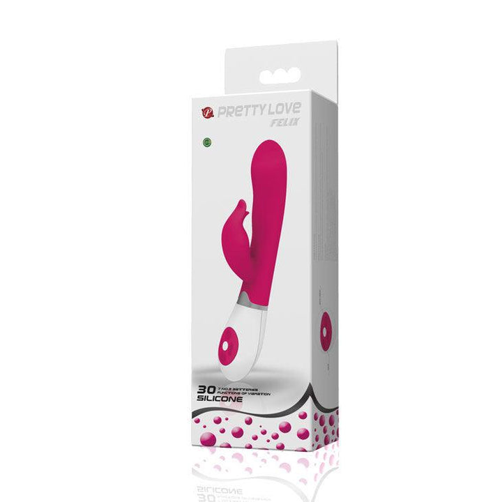 PRETTY LOVE - FLIRTATION VIBRATOR MIT FELIX-STIMULATOR - INTIM SPACE Online Sexshop