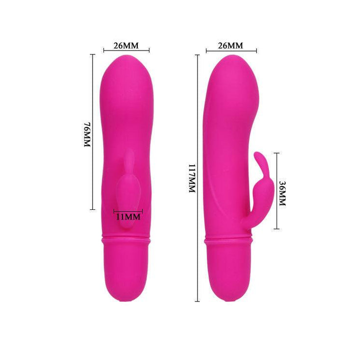 PRETTY LOVE - FLIRTATION VIBRATOR MIT KANINCHEN CAESAR - INTIM SPACE Online Sexshop