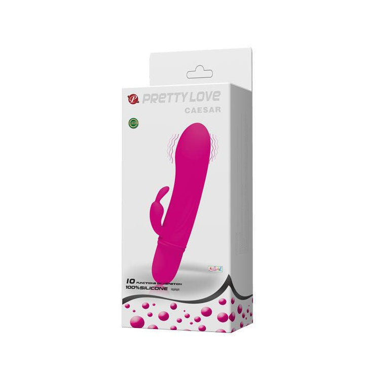 PRETTY LOVE - FLIRTATION VIBRATOR MIT KANINCHEN CAESAR - INTIM SPACE Online Sexshop