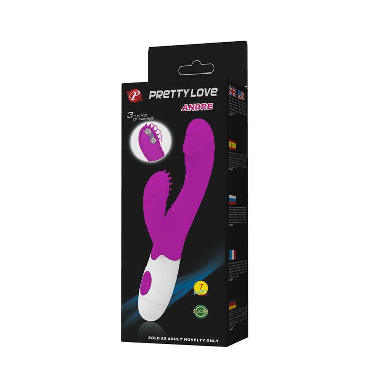 PRETTY LOVE - VIBRATOR STIMULATOR ANDRE - INTIM SPACE Online Sexshop