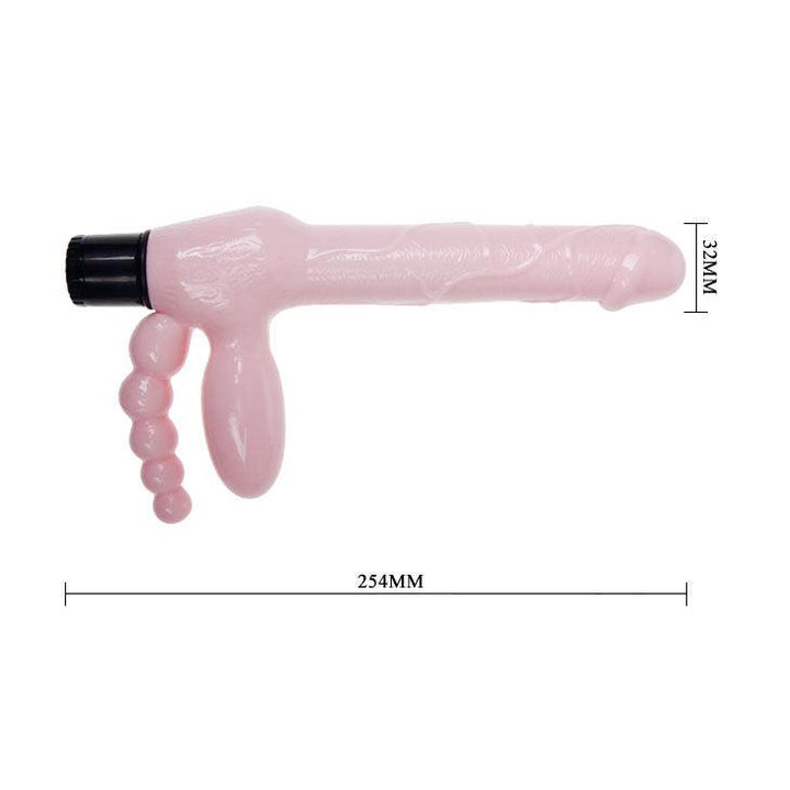 BAILE - SEILLOSER TPR-GURT MIT VIBRATION UND ANALSTIMULATION 25.4 CM - INTIM SPACE Online Sexshop