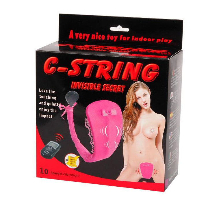 BAILE - TANGA MIT VIBRATOR MIT FLIEDER FERNBEDIENUNG - INTIM SPACE Online Sexshop