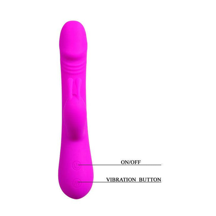 PRETTY LOVE - FLIRTATION VIBRATOR MIT KANINCHEN CLEMENT - INTIM SPACE Online Sexshop