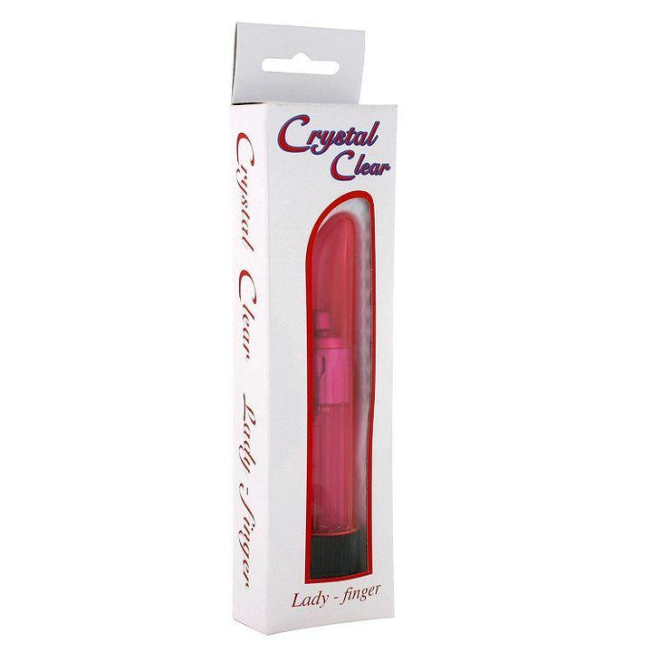 SEVEN CREATIONS - KRISTALLKLARER VIBRATOR LADY ROSA - INTIM SPACE Online Sexshop