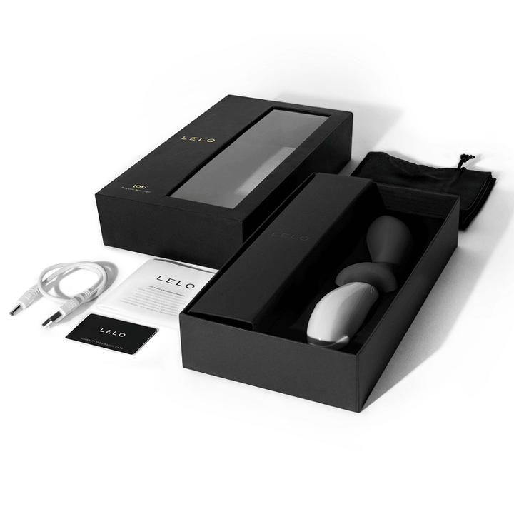 LELO - LOKI SCHWARZER PROSTATIKVIBRATOR - INTIM SPACE Online Sexshop