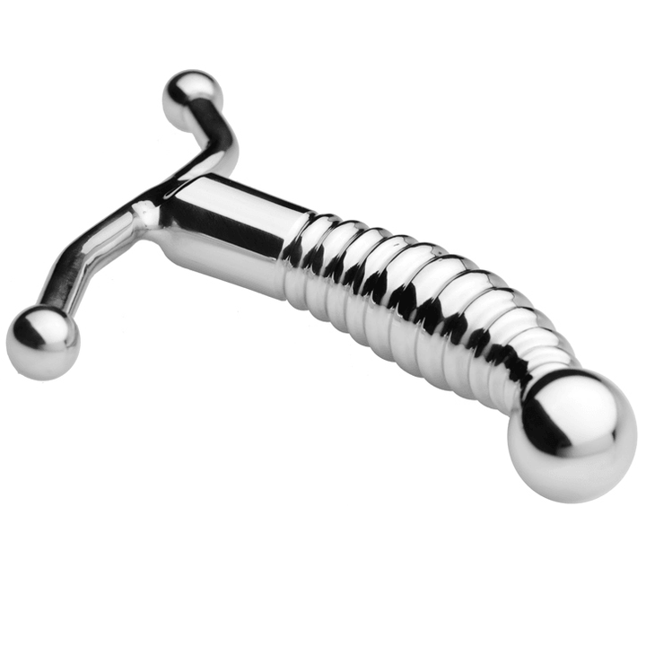 METAL HARD - PROSTATISCHES MASSAGER AUS STAHL - INTIM SPACE Online Sexshop